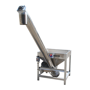 Ad alta Efficienza In Acciaio Inox Vite Loader Alimentatore, Flessibile Con Tramoggia Coclea di Alimentazione Della Macchina - Product Image 4