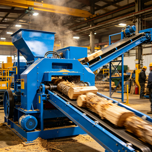 Trituratore e Cippatore per Legno di Scarto, Macchinario Forestale, Macchina Tritatrice per Gusci di Cocco, Mulino per Legno - Product Image 6