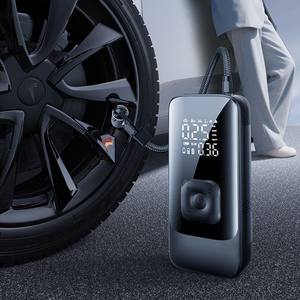 Pompe à air portable pour voiture, affichage numérique, gonfleur de pneus rechargeable pour voitures, vélos, ballons, véhicules électriques - Product Image 1