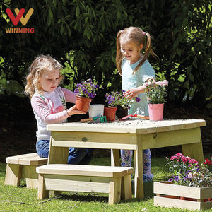 Ensemble <span class=keywords><strong>de</strong></span> table et <span class=keywords><strong>de</strong></span> chaises <span class=keywords><strong>en</strong></span> <span class=keywords><strong>bois</strong></span> Montessori <span class=keywords><strong>pour</strong></span> l'extérieur, <span class=keywords><strong>pour</strong></span> garderie, maternelle, <span class=keywords><strong>jardin</strong></span> d'enfants, mobilier d'apprentissage sensoriel - Product Image 1