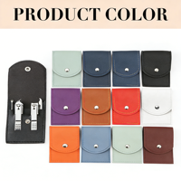 Coffret Cadeau Complet en Acier Inoxydable pour Hommes et Femmes – Kit de Voyage Manucure et Pédicure Complet