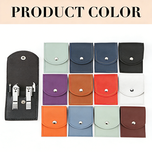 Coffret Cadeau Complet en Acier Inoxydable pour Hommes et Femmes – Kit de Voyage Manucure et Pédicure Complet - Product Image 2