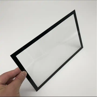 Verre anti-reflet AR sur mesure pour écran d'affichage / éclairage LED, impression sérigraphique