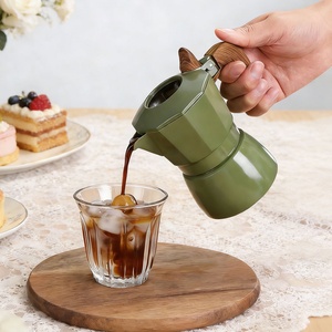 Aluminum Alloy Moka Pot Espresso Maker Classic Italian Stovetop Coffeemaker for Home Kitchen Outdoor Use - Product Image 3