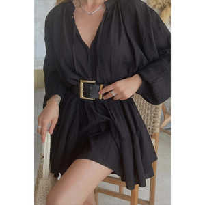 Chemisier imprimé zèbre et léopard pour femme, taille XL, col brodé à la main, nœud frontal avec sequins, logo brodé en dentelle - Product Image 2