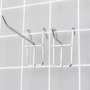 <span class=keywords><strong>Pegboard</strong></span> hiển thị móc thân thiện với môi chống gỉ hiện đại duy nhất Tier kim loại móc lưới tường móc cho siêu thị cửa hàng bán lẻ - Product Image 2