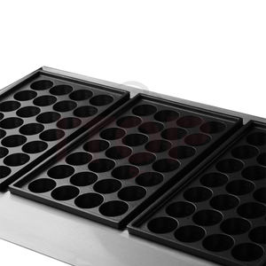 Takoyaki-fabricante de bolas de pescado de acero inoxidable, máquina de aperitivos, <span class=keywords><strong>Mini</strong></span> Waffle, 1-3 placas - Product Image 6