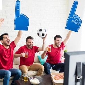 Espumas <span class=keywords><strong>para</strong></span> dedos, accesorios deportivos <span class=keywords><strong>para</strong></span> fiesta <span class=keywords><strong>de</strong></span> <span class=keywords><strong>porristas</strong></span>, 1 accesorios <span class=keywords><strong>para</strong></span> hacer ruido, manos gigantes, favores deportivos, accesorios <span class=keywords><strong>para</strong></span> fiesta <span class=keywords><strong>de</strong></span> palmeras - Product Image 3