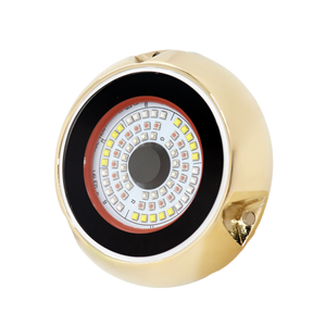 Bronze-Gehäuse Korrosionsbeständiges Marine-LED-Unterwasserlicht IP68 12V 24V RGBW Yacht-Bootslicht für Salzwasser - Product Image 1