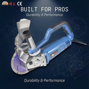 Scanalatrice Elettrica Industriale per Cartongesso e Muro in Mattoni <span class=keywords><strong>con</strong></span> Profondità di Taglio di 61mm per Scanalature in Calcestruzzo e Mattoni - Product Image 2