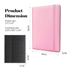 K-Pop การ์ดดิสเพลย์9กระเป๋าโผล่จันทร์เครื่องผูกบัตรที่กำหนดเองขายส่งอัลบั้มรูป - Product Image 3