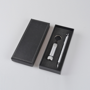 Biểu Tượng Tùy Chỉnh Điều Hành Bút Bộ Quà Tặng Với Cao Cấp Kinh Doanh Đèn Pin Và Mềm Stylus Keychain Khuyến Mại Hộp Quà Tặng - Product Image 4