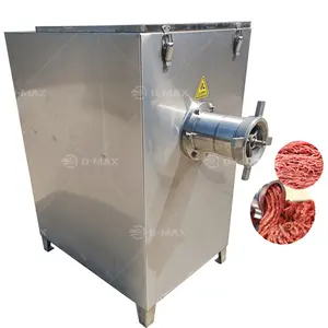 Picadora de carne del fabricante que funciona de manera eficiente/picadora de carne congelada automática/máquina trituradora de carne usada industrial