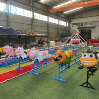 Nouveau tour de course d'animaux populaire dans le jeu de course pour enfants du parc d'attractions de la ferme en vente