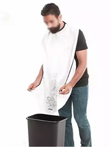 Meilleures ventes Tablier de rasage pour homme Marque privée Tablier à barbe Outils de soin de la barbe Tissu de rasage avec deux ventouses - Product Image 5