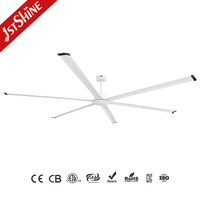 Ventilateur de plafond de luxe 1stshine 100 pouces avec télécommande, éclairage LED, haute performance, qualité supérieure, vente en gros