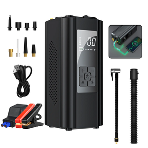 Inflador de Coche 5 en 1 de Fábrica, Bomba de Aire de Encendido Instantáneo ABS de 10000mAh, Arrancador de Coche por Succión, Batería Externa, Inflador de Neumáticos - Product Image 1