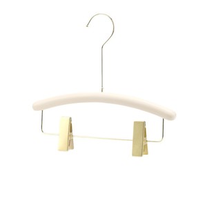 Children's clothes hangers, solid wood, small, medium, and large children's clothing store wholesale, wooden non-slip, - Product Image 5