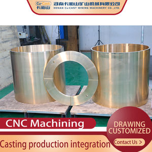 Trituradora de cono de exportación de fundición centrífuga C85700 polea transportadora tipo aguja fundición Lockbronze - Product Image 3