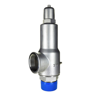 DN50 1,4404 Válvula DE SEGURIDAD criogénica Dispositivo de alivio de presión de nitrógeno líquido Sistemas de gas líquido 300 PSI ASME Sección VIII