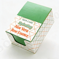 Boîte en carton personnalisée avec logo en papier kraft, emballage cosmétique imprimé, boîte de présentation rigide en carton