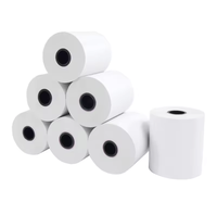 Papier thermique géant fabriqué en Chine, 45g, 48g, 60g, rouleaux de papier thermique 80X80