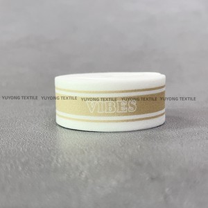 <span class=keywords><strong>YUYONG</strong></span> Design impression personnalisée sangle élastique en peluche lisse écologique pour coudre des vêtements sous-vêtements ceinture - Product Image 1