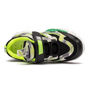 Zapatos para niños, primavera <span class=keywords><strong>2021</strong></span>, nuevos zapatos para niños, remache de camuflaje, zapatillas de deporte de malla para niñas, zapatos de marea coreanos para niños - Product Image 6