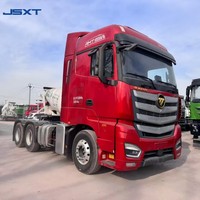 Nouveau stock Fonton Auman 6x4 Euro 6 Camion tracteur à direction à gauche avec caméra arrière, tracteur routier 610 CV, tête de camion, remorque, tracteur