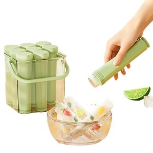 Bac à glaçons en silicone carré de qualité alimentaire, facile à démouler, 2 couleurs, DIY pour l'été, vente en gros - Product Image 3