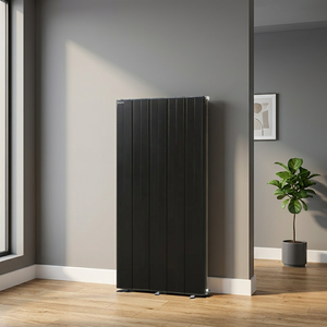 Meilleures ventes - Chauffage mural au gaz BRUNETTA noir plat en aluminium, classe A+++, à haute efficacité énergétique, contrôlable par application - Product Image 3