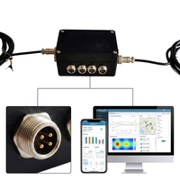 Módulo de Adquisición Inalámbrica de Datos IoT LoRaWAN 4G con Puerto Serial RS485 de Entrada Analógica Digital Industrial para Agricultura Inteligente