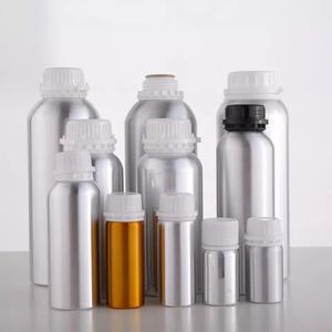 <span class=keywords><strong>Bouteille</strong></span> métallique en aluminium argenté personnalisable de 50ml 100ml pour huiles essentielles à usage industriel-Chimique - Product Image 3