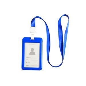 2025 Custom Office <b>Lanyard</b> Plastic Id Card Badge Holder Multicolor for Work - Product Image 1