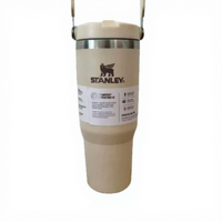 Vaso Térmico de Acero Inoxidable 304 de 30oz con Aislamiento al Vacío, Tapa con Popote Abatible, Asa, Gran Capacidad, Retención de Temperatura de 6 a 12 Horas, Apto para Agua Hirviendo