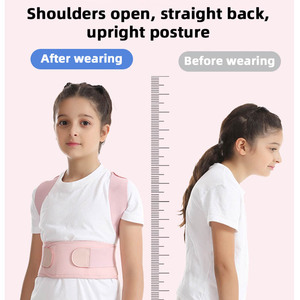 Ceinture de soutien lombaire respirante en néoprène pour hommes et femmes, correcteur de posture pour adultes - Product Image 6