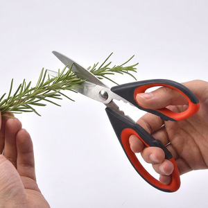 Kitchen Scissors Stainless Steel Heavy Duty Multi Functional For Meat Vegetables Barbecue Cooking - Product Image 4