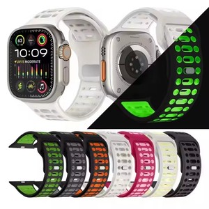 <span class=keywords><strong>Correa</strong></span> Deportiva para Hombre para <span class=keywords><strong>Apple</strong></span> <span class=keywords><strong>Watch</strong></span> Ultra 2/1 49mm 10 46 <span class=keywords><strong>45</strong></span> 44mm, <span class=keywords><strong>Correa</strong></span> de Silicona para IWatch Series 9 8 7 6 5 - Product Image 3