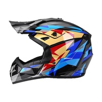 Casque de VTT et de cross-country certifié DOT en ABS ; Conception intégrale pour la course et le descente