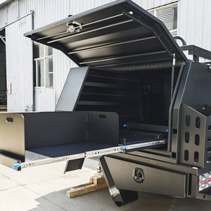 Bandeja y Toldo de Aleación de <span class=keywords><strong>Aluminio</strong></span> para Camioneta con Guardabarros y Caja de Herramientas para Escalera, Material Duradero - Product Image 3