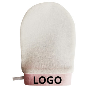 Gant exfoliant pour le visage en soie turque pour dissolvant de bronzage pour le visage gant de bronzage naturel - Product Image 2