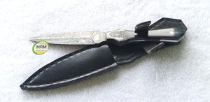 2022 frais arrivée INAM artisanat damas acier livre couteau fait à la main conception nautique belle qualité extrême fabriqué à partir de bois - Product Image 3