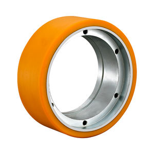 Alta Carregamento AGV Roda De Condução Robô Automático Poliuretano Piso Alumínio/Aço/Ferro Fundido Núcleo Automático AGV Driving Wheels - Product Image 2