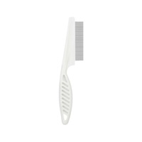 Peigne anti-puces à dents fines pour animaux de compagnie, à usage unique, en acier inoxydable, brosse de toilettage pour Golden Retriever, élimine les poux et les puces