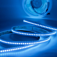 Tira de LED RGB WS2815 de Alta Densidad de 144 LED/m, 12V, Efecto de Persecución Individual Programable, Flexible, USB, IP20-67
