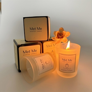 Bougies tendance de luxe de haute qualité avec boîte en pot Bougies en cire de soja parfumée pour anniversaire Saint-Valentin Bougie cadeau - Product Image 2