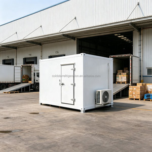 Commercial Cold Storage Walk In Cold Room With PU Insulation Panel For Supermarket Food Logistics Warehouse - Product Image 1