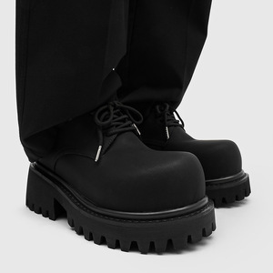 Chaussures Derby Décontractées pour Hommes Printemps 2026, Bout Large, Talon Discret de 10 cm, Chaussures Derby de Luxe - Product Image 4