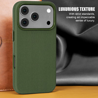 Funda Magnética Protectora a Prueba de Golpes de Tela Tecnológica para iPhone 18 17 16 15 14 Pro Pro Max, Venta al Por Mayor