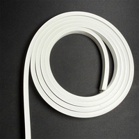 Bande LED néon en silicone 6x12mm, découpe libre, éclairage linéaire sans points pour meubles et décoration intérieure